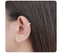 Designed Curve CZ Ear Cuff EC-1191